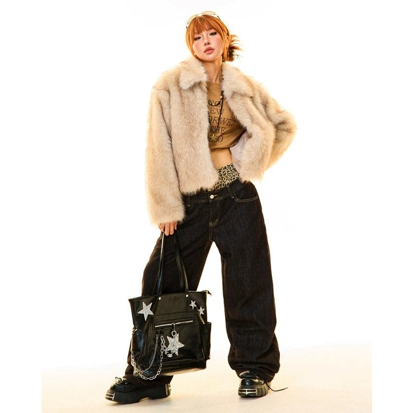Eco-Fur Short Jacket MW10282