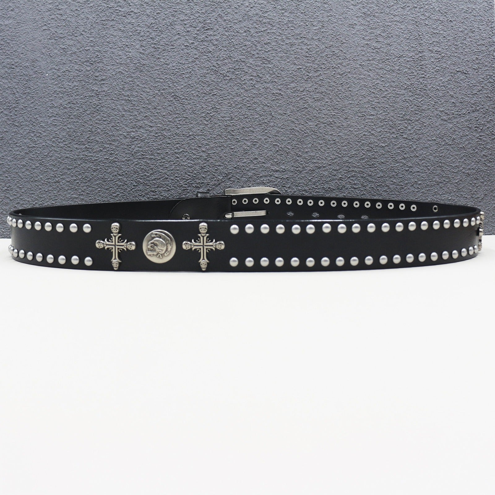 Skull Rivet Decorative Belt MW10208