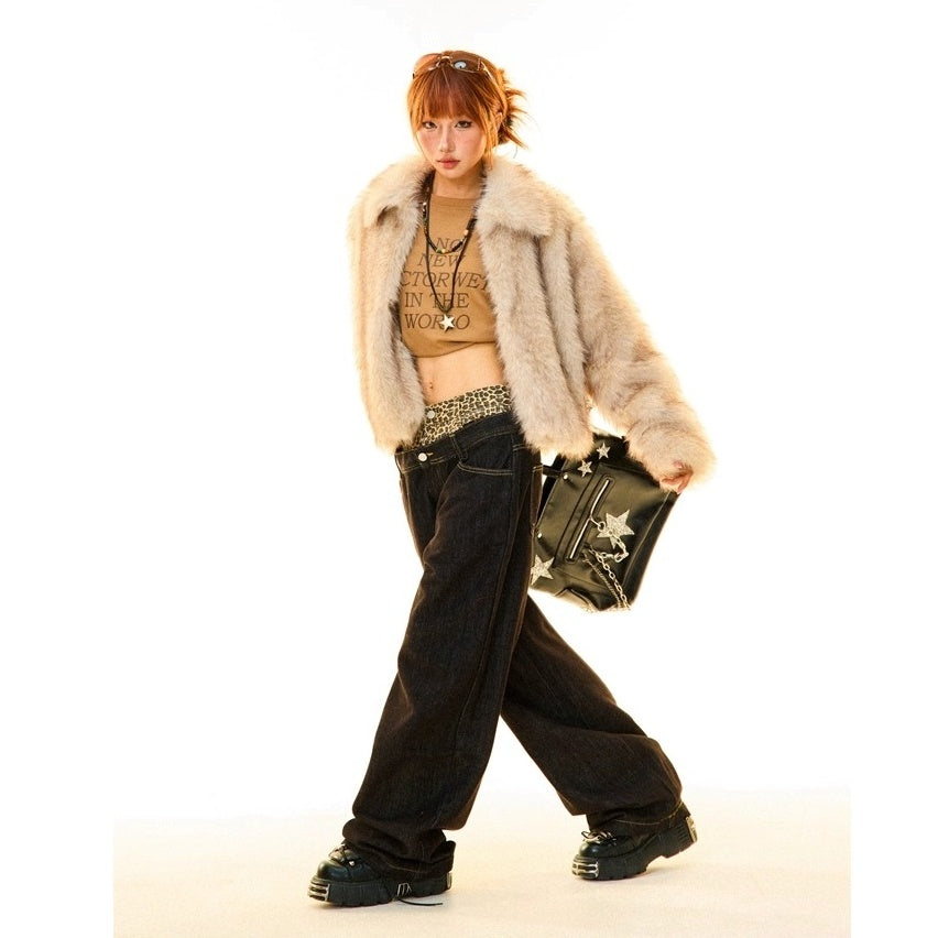 Eco-Fur Short Jacket MW10282