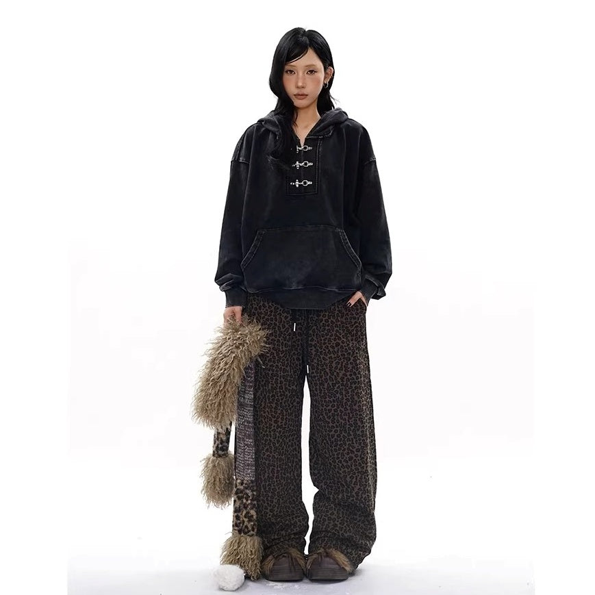 Heavyweight Washed Denim Hoodie MW10328