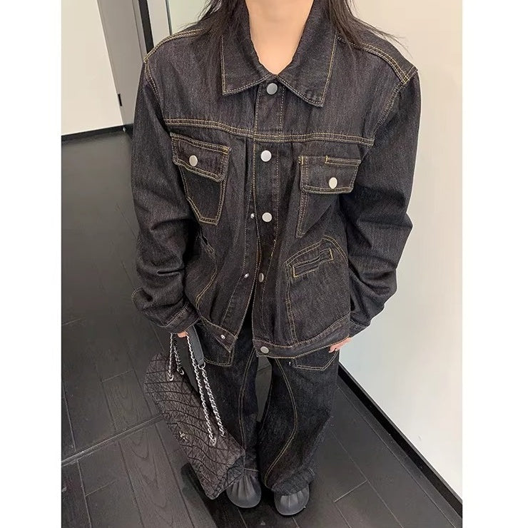 Loose Fit Denim Jacket MW10373