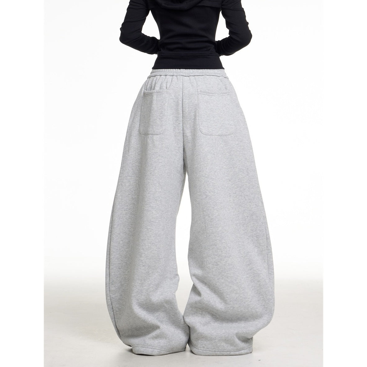 Simple Versatile Fleece Sweat Pants MW10304