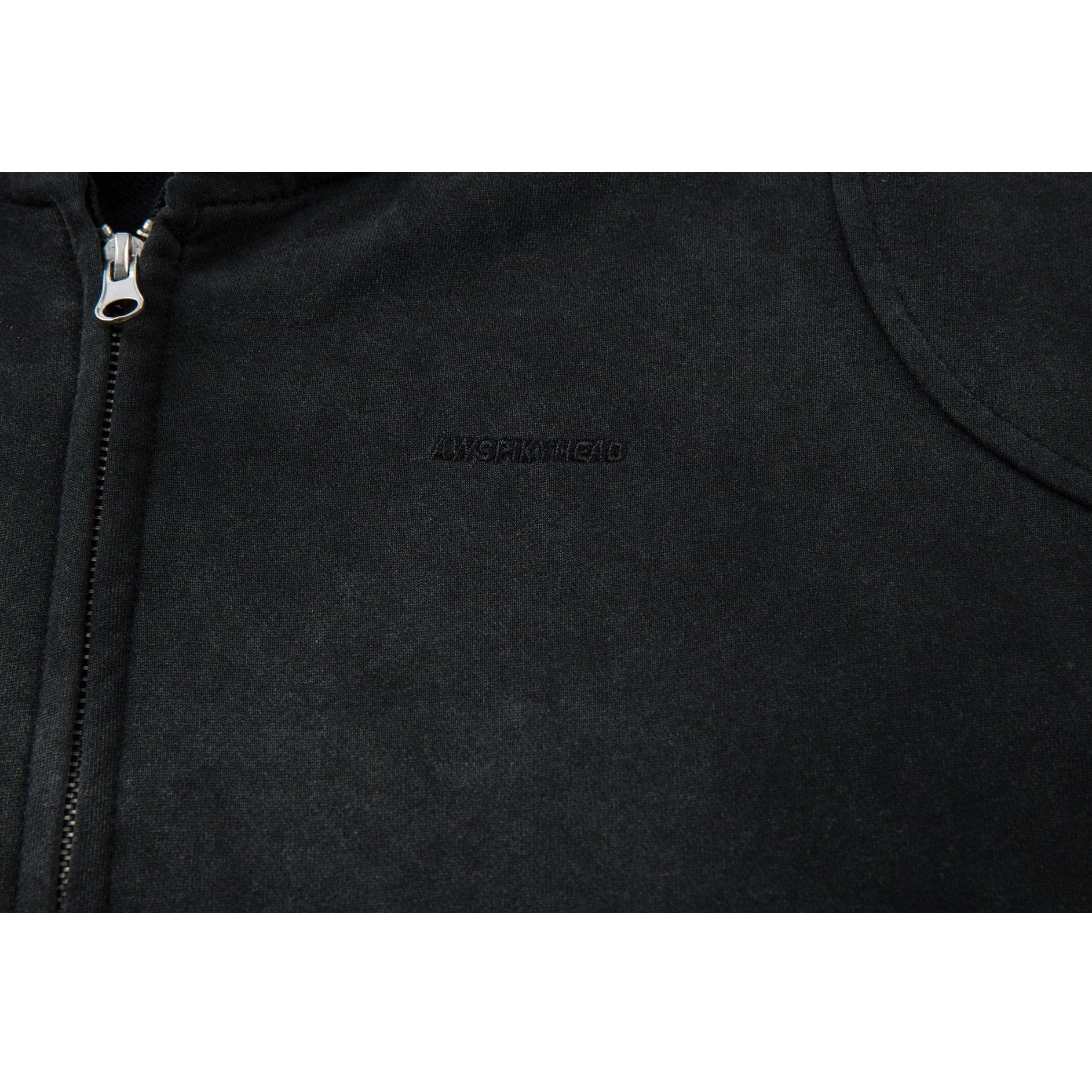 Washed Stained Dyed Sweat Hooded Parka MW10325