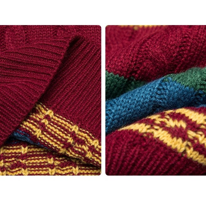 Multi-color Loose Border Sweater HH7002