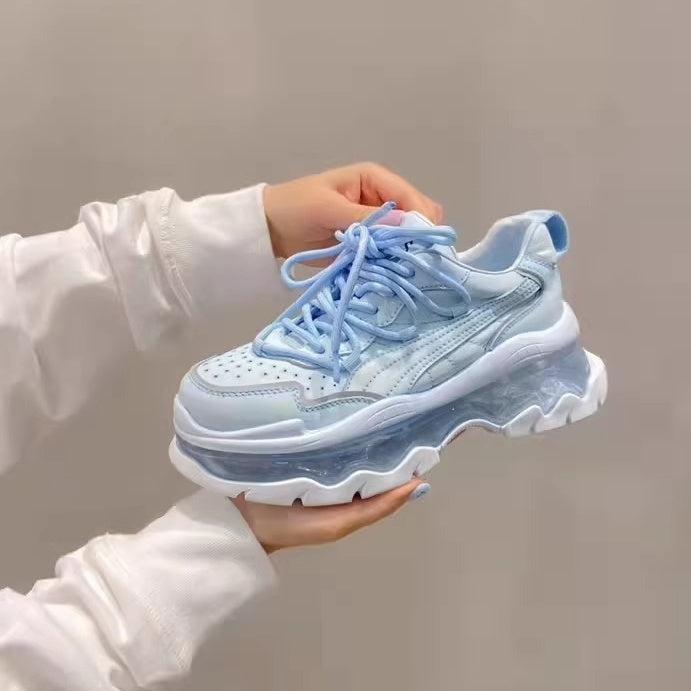 Clear Platform Dad Sneakers SH8001