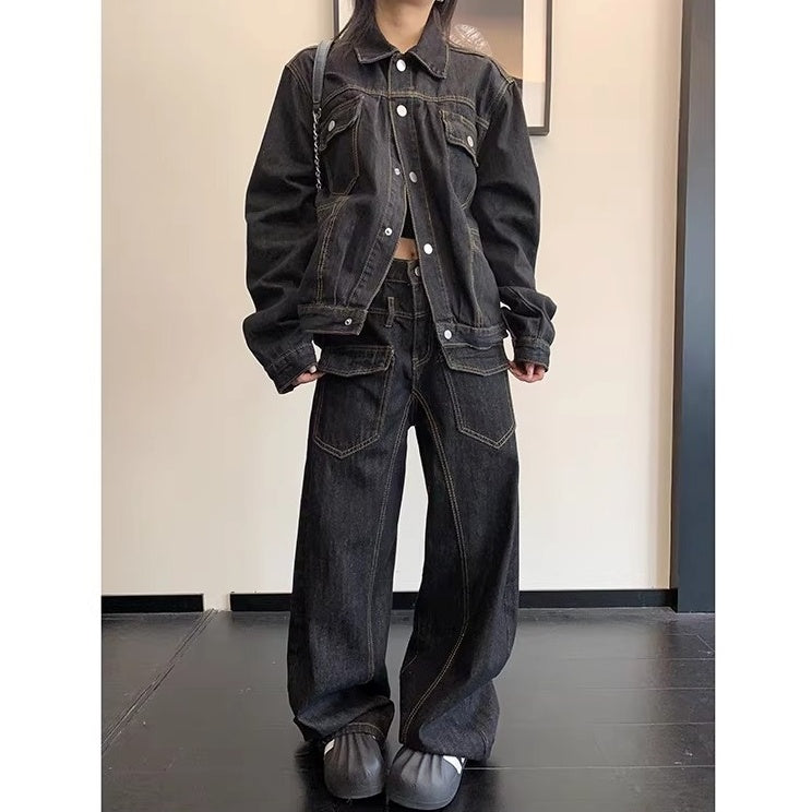 Loose Fit Denim Jacket MW10373