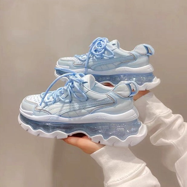 Clear Platform Dad Sneakers SH8001