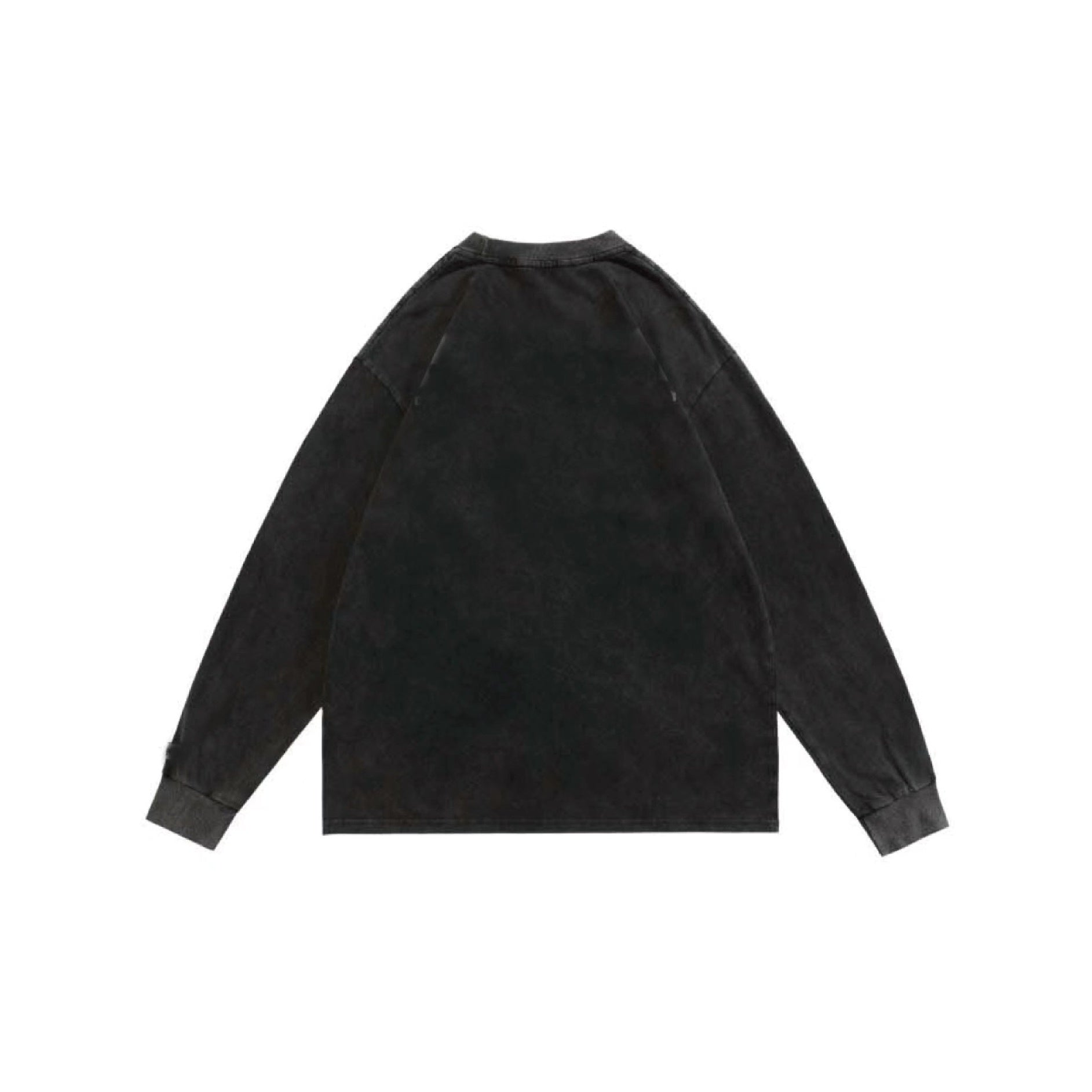 Lip Print Loose Long-Sleeve T-shirt MW10245