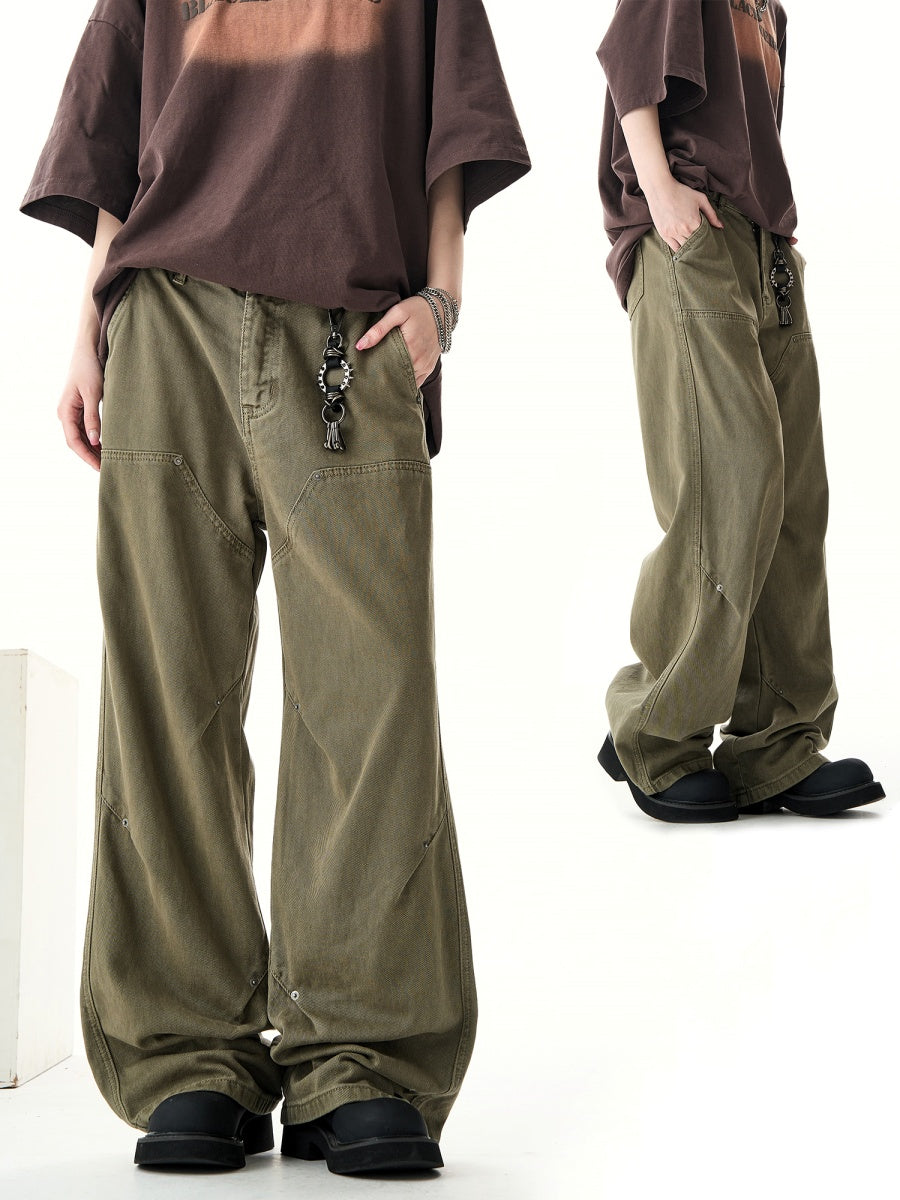 Micro Flare Casual Work Pants HG7142