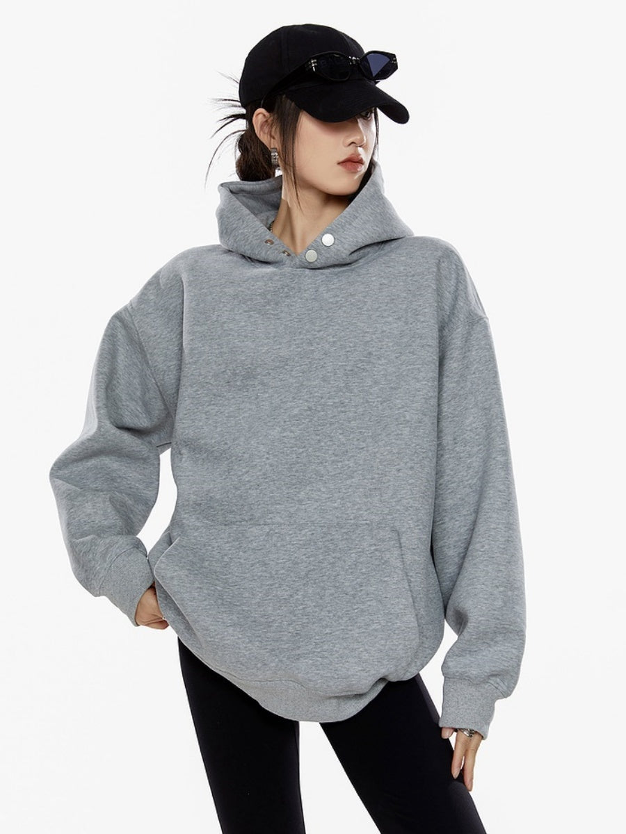 Simple Loose Hoodie MW9325