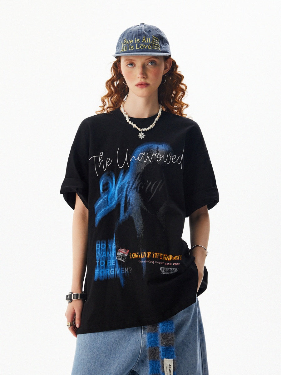 Graphic Print Unisex T-shirt MW10083