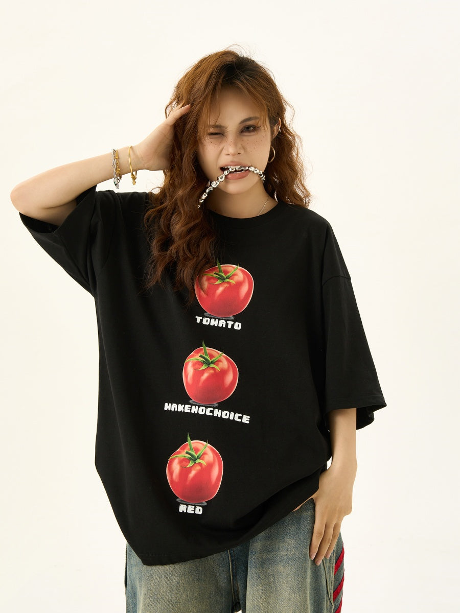 Tomato Print T-shirt HG7046