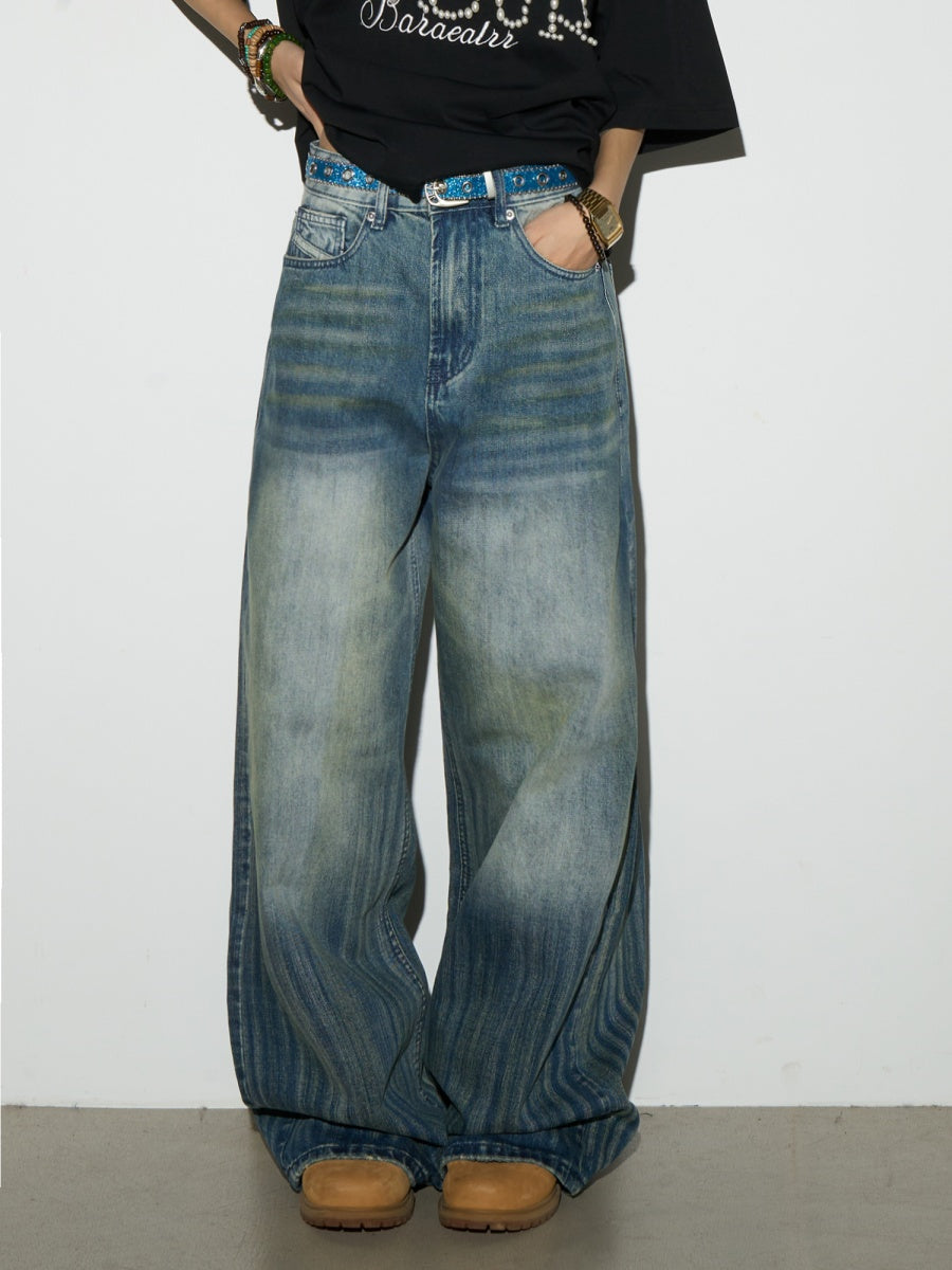 Duty Wash Stripe Gradient Jeans MW9809