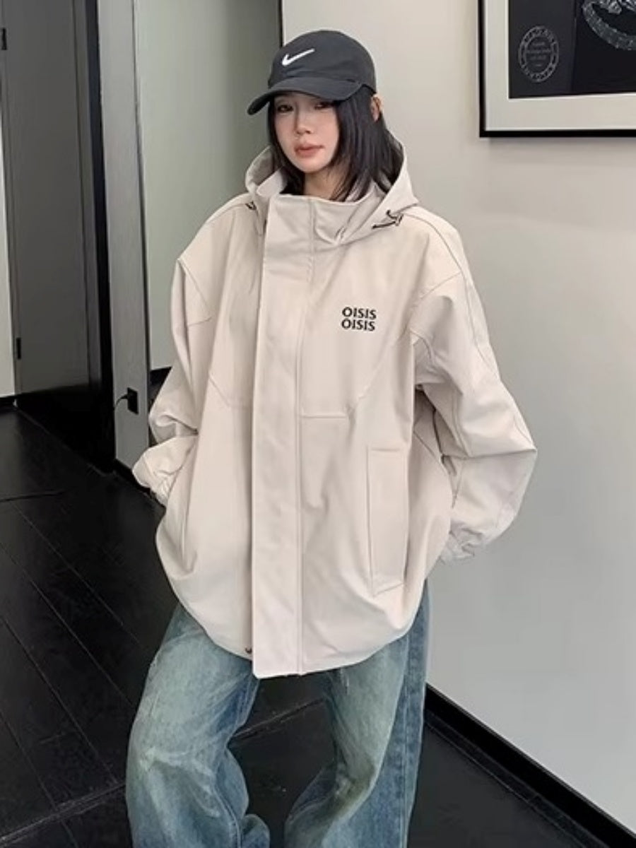Structure Design Oversize Hooded Jacket OS2080