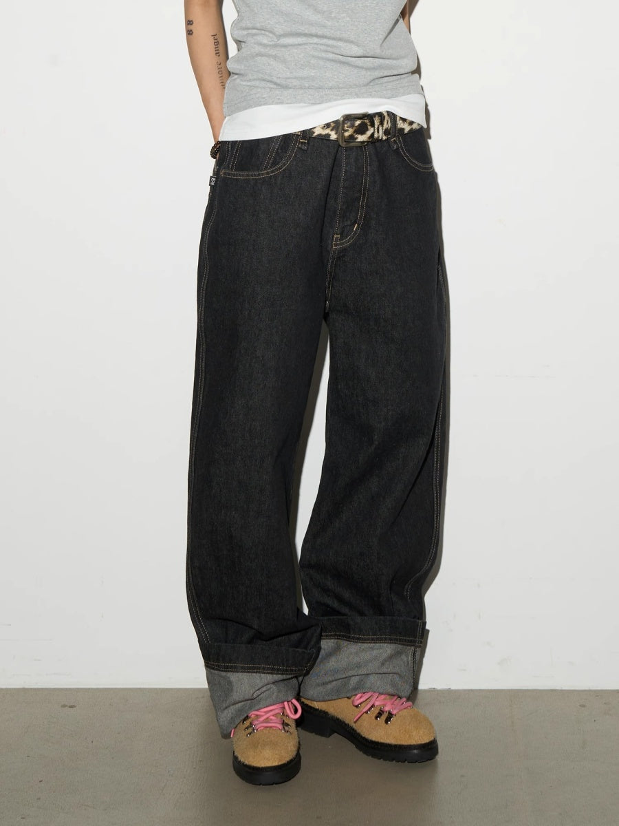 Classic Loose Straight Jeans MN9013
