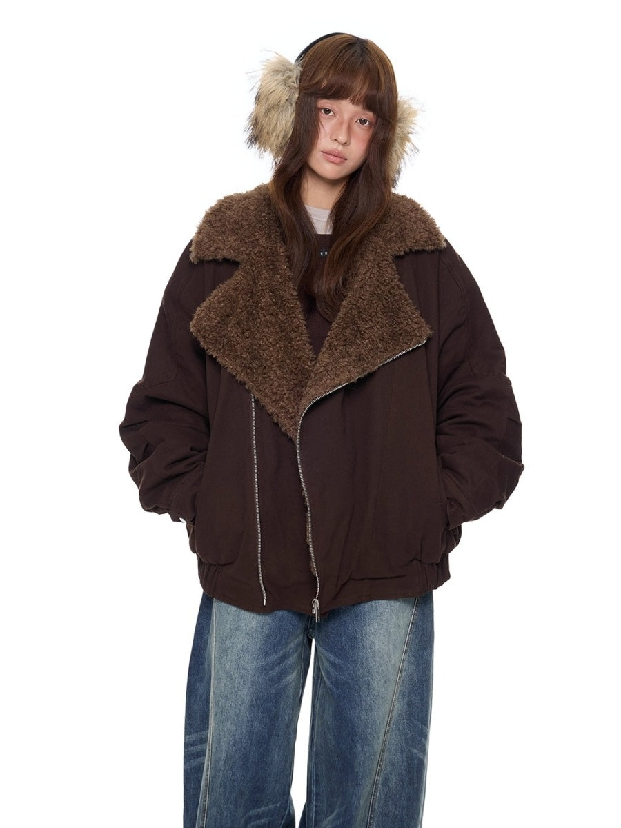 Cable-Stayed Design Polar Fleece Jacket EZ297