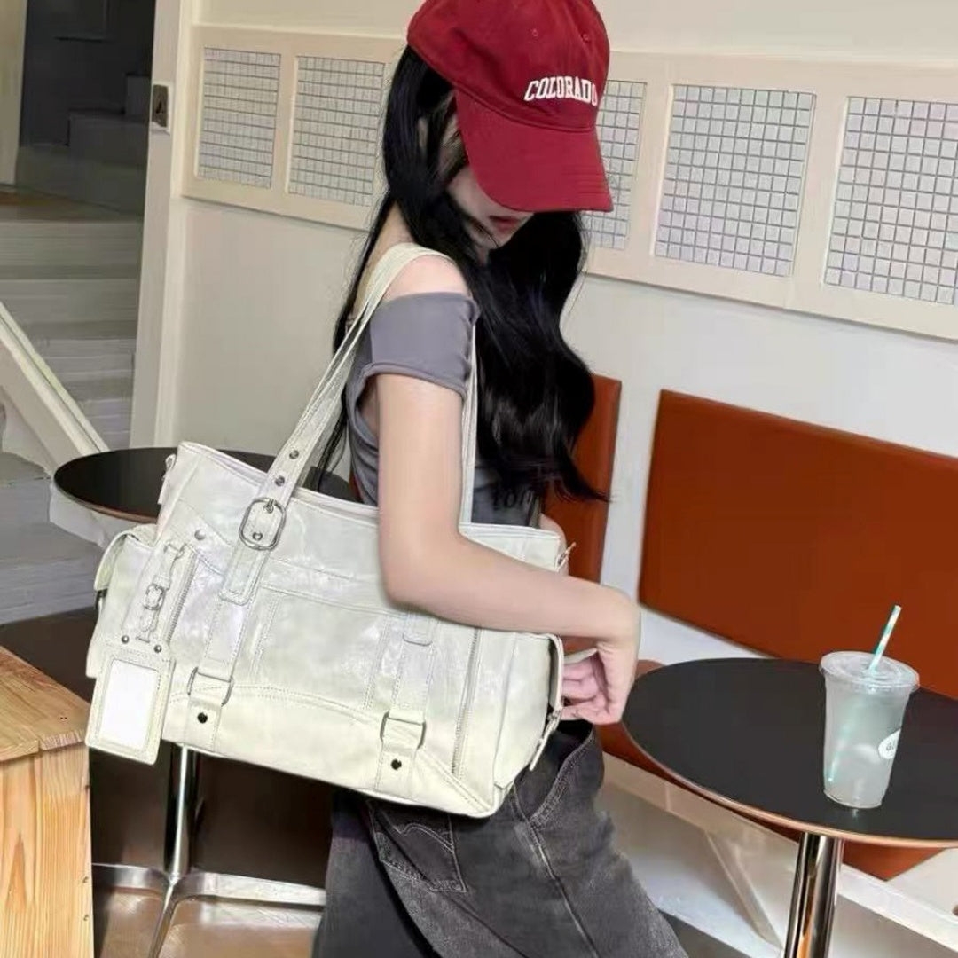 Square Large Tote Bag BA047