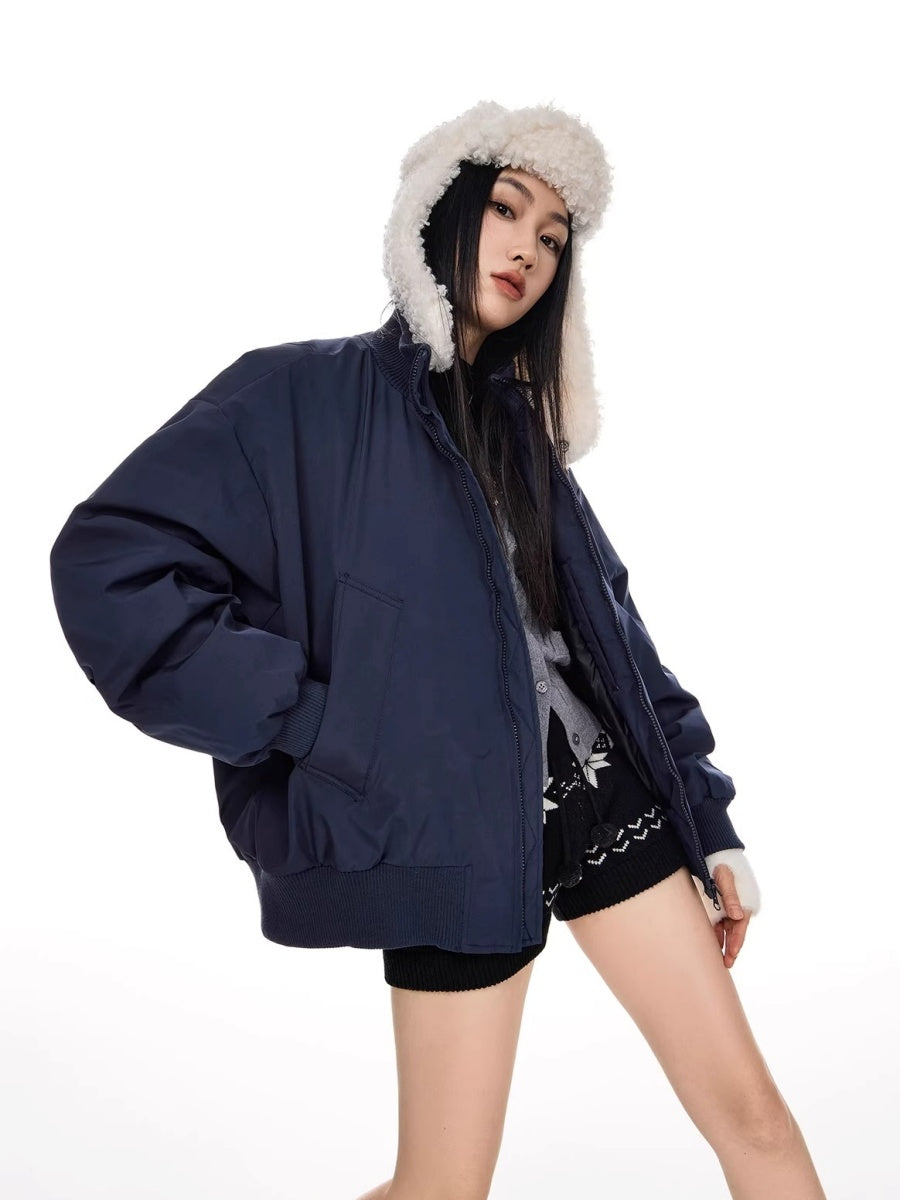 Stand Collar Down Blouson IC9120